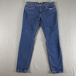 So Jeans Womens 13/32W Blue Skinny Outdoor‎ Stretch Mid Rise Preppy